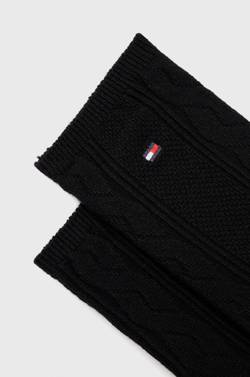 

Носки с примесью шерсти Tommy Hilfiger цвет чёрный
