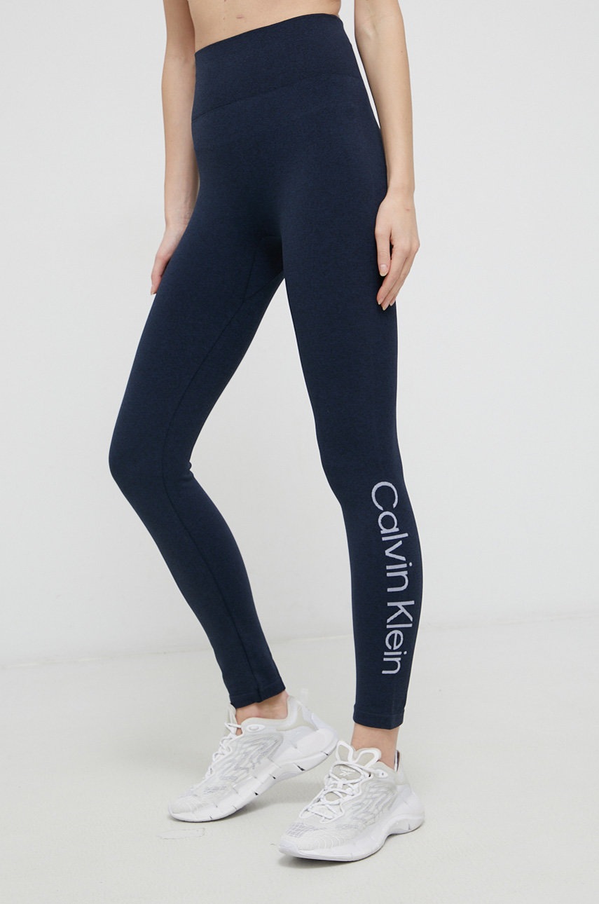 

Клин Calvin Klein дамски с принт, Син