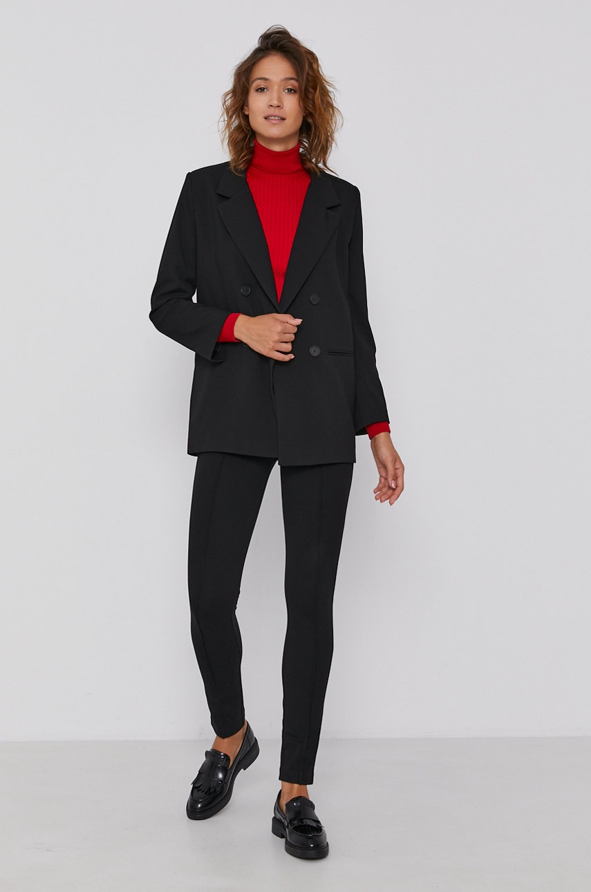 

Брюки Tommy Hilfiger женские цвет чёрный гладкие
