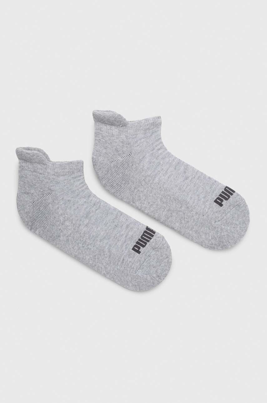 E-shop Ponožky Puma dámské, šedá barva