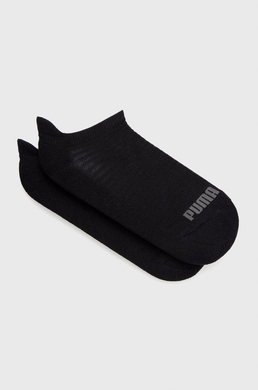 Ponožky Puma 907955 dámské, černá barva - černá - 80 % Bavlna
