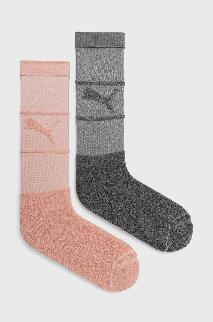 

Чорапи Puma (2 чифта) 93527504 в розово, Розов