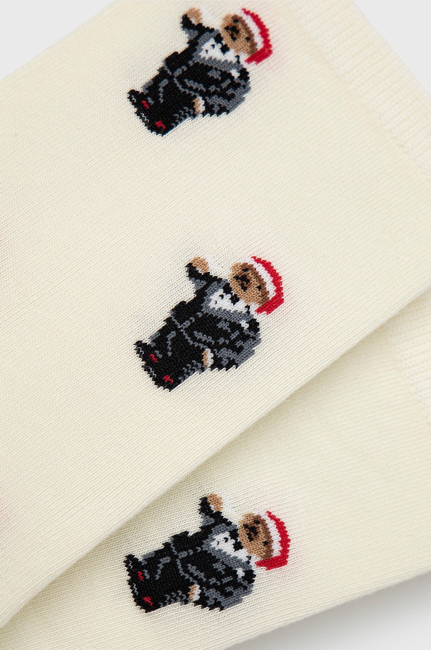 

Носки Polo Ralph Lauren женские цвет кремовый