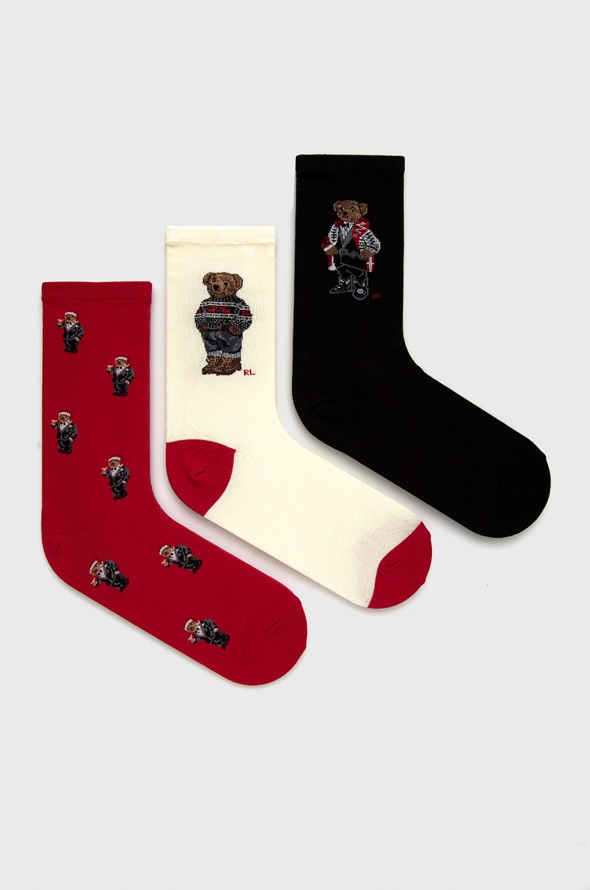 

Чорапи Polo Ralph Lauren (3 чифта), Многоцветен