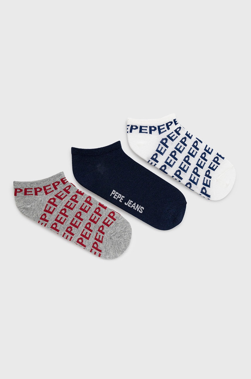 

Чорапи Pepe Jeans Angela (3 чифта) дамски в тъмносиньо, Тъмносин