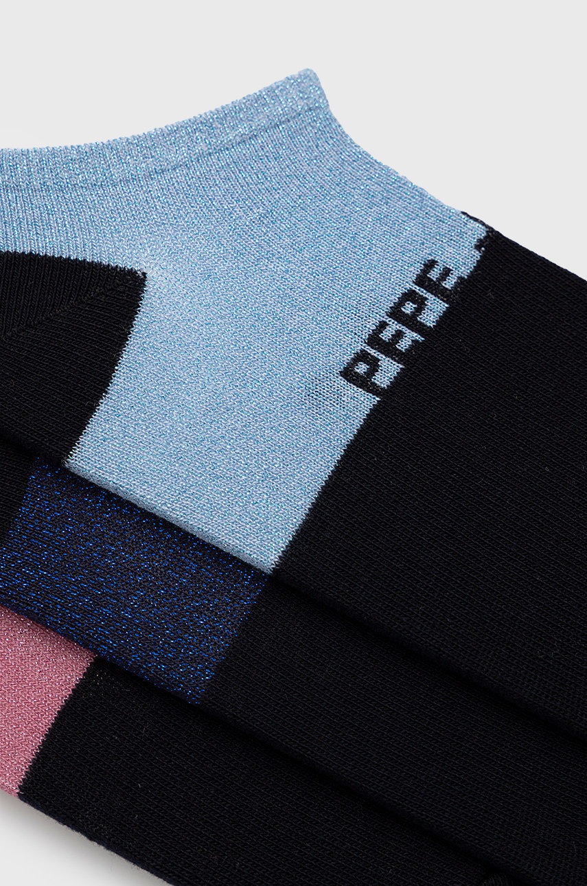 

Шкарпетки Pepe Jeans Wencie (3-pack) жіночі колір синій