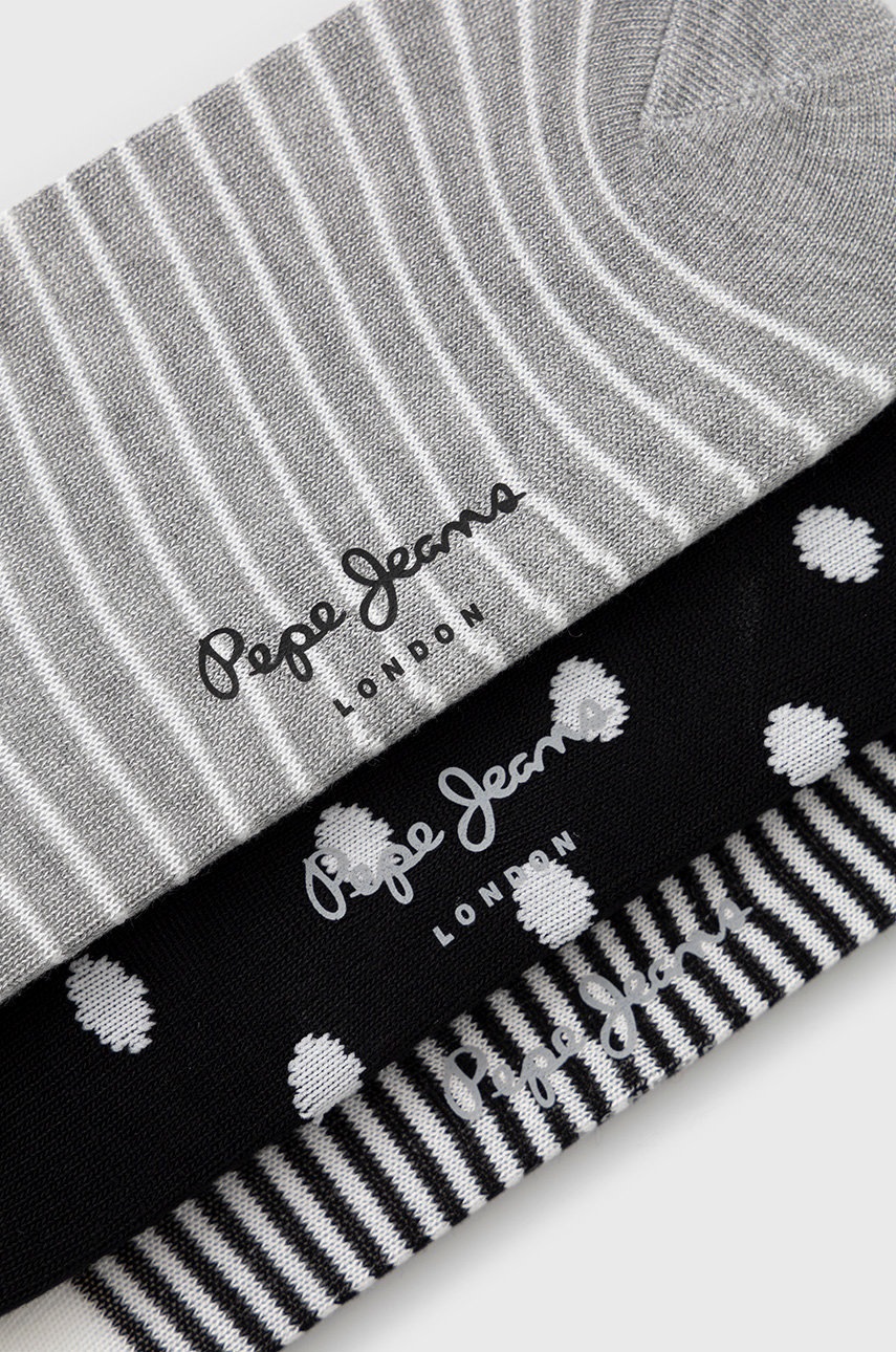 

Носки Pepe Jeans Ada (3-pack) женские цвет синий