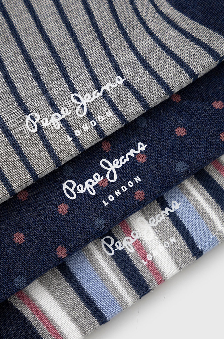 

Шкарпетки Pepe Jeans Dolla (3-pack) жіночі колір синій