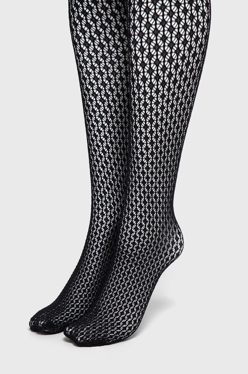 

Чорапогащи Wolford Annelle в черно, Черен