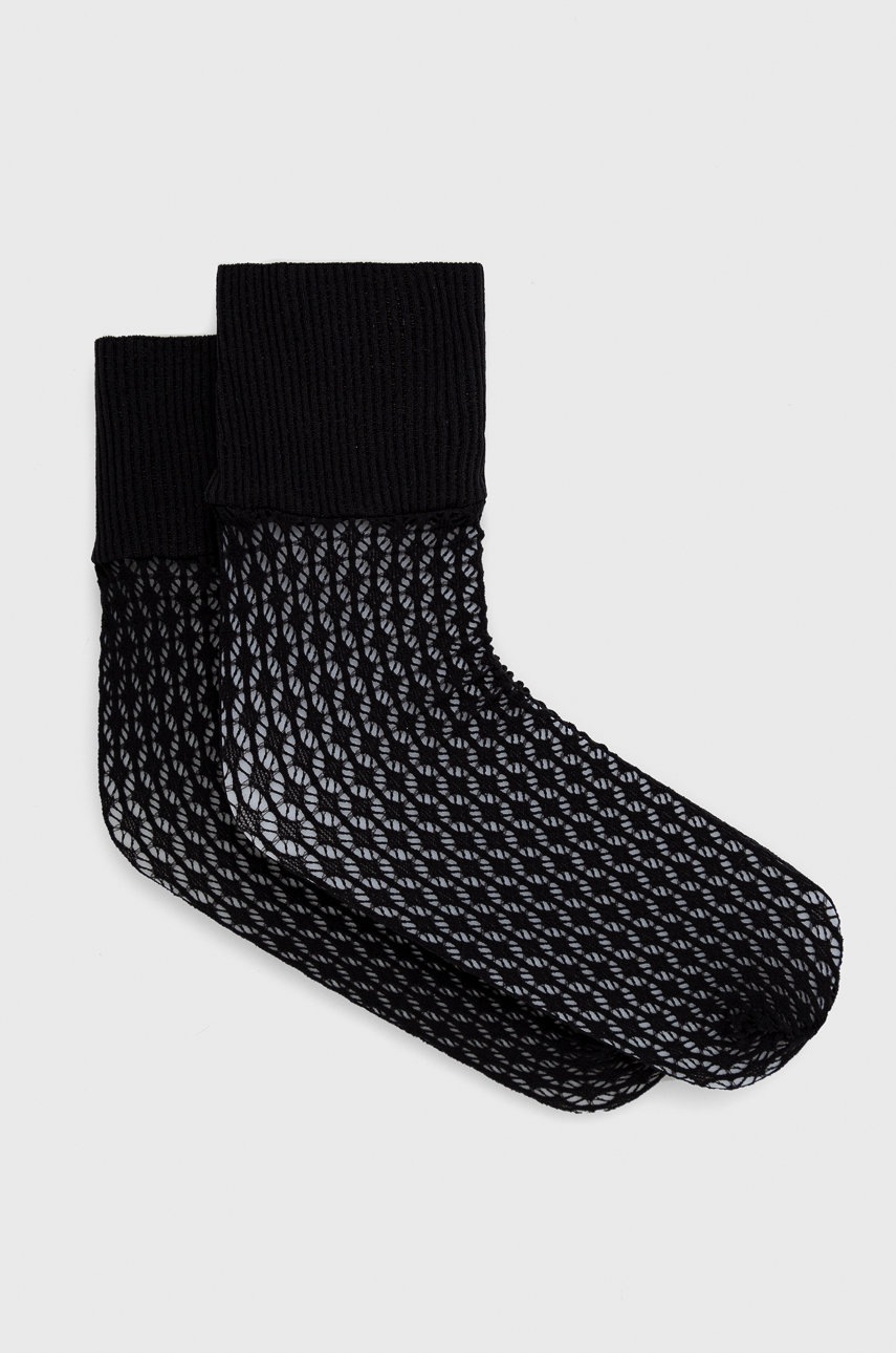 

Wolford - Чорапи Annelle, Черен