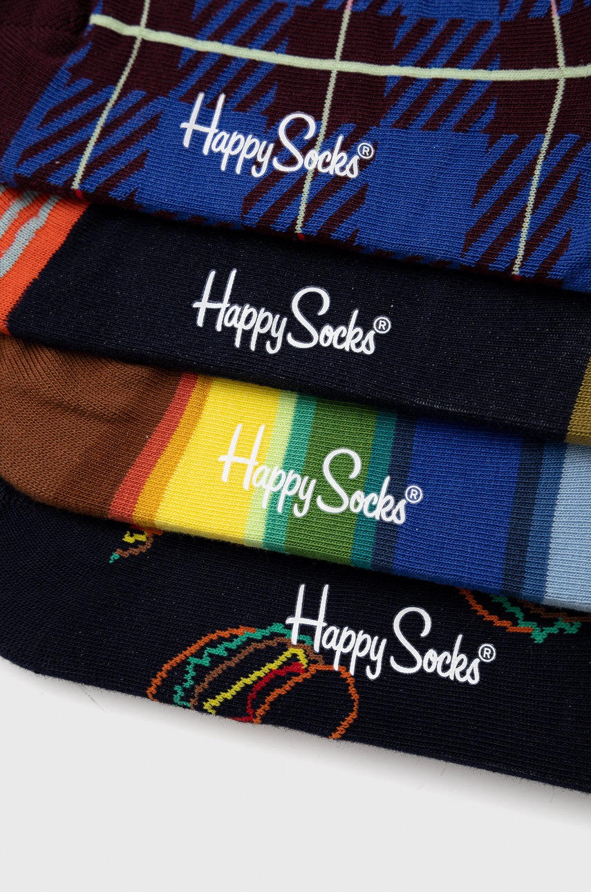 

Шкарпетки Happy Socks Navy Socks Gift Set (4-Pack) жіночі