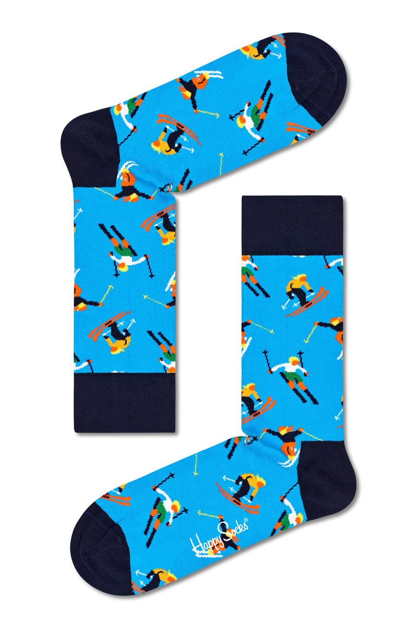 

Чорапи Happy Socks дамски, Син