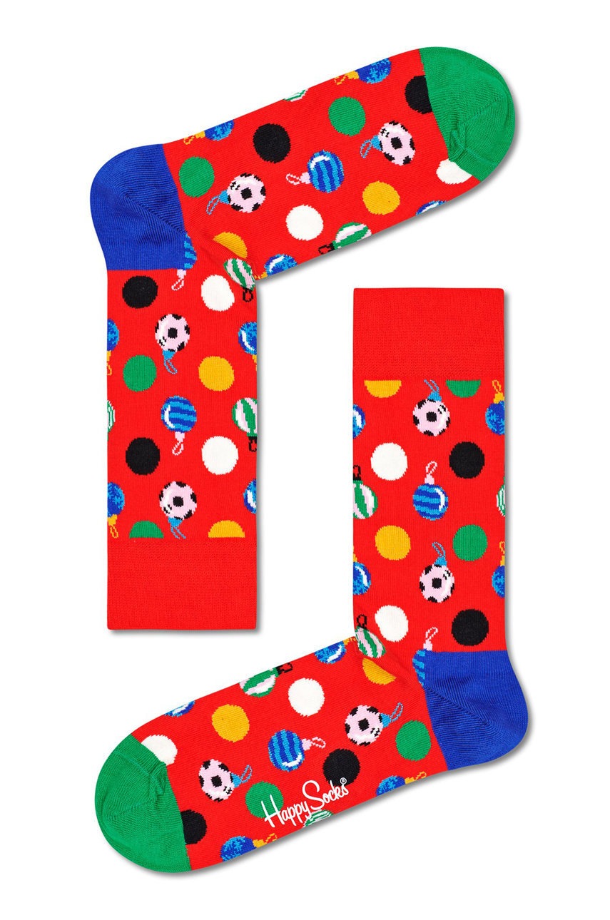 

Шкарпетки Happy Socks жіночі колір червоний