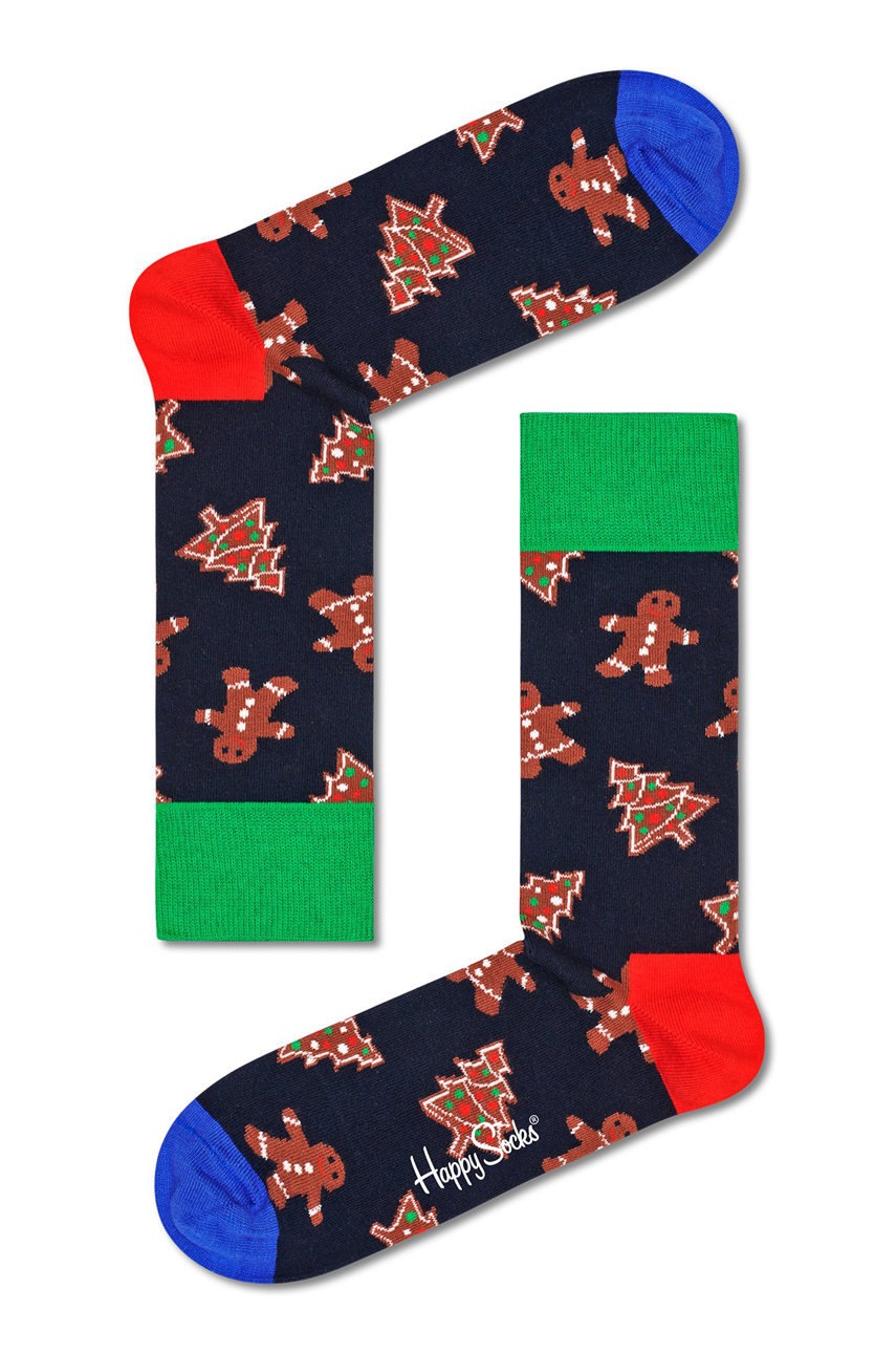 

Happy Socks - Чорапи Gingerbread Cookies, Зелен