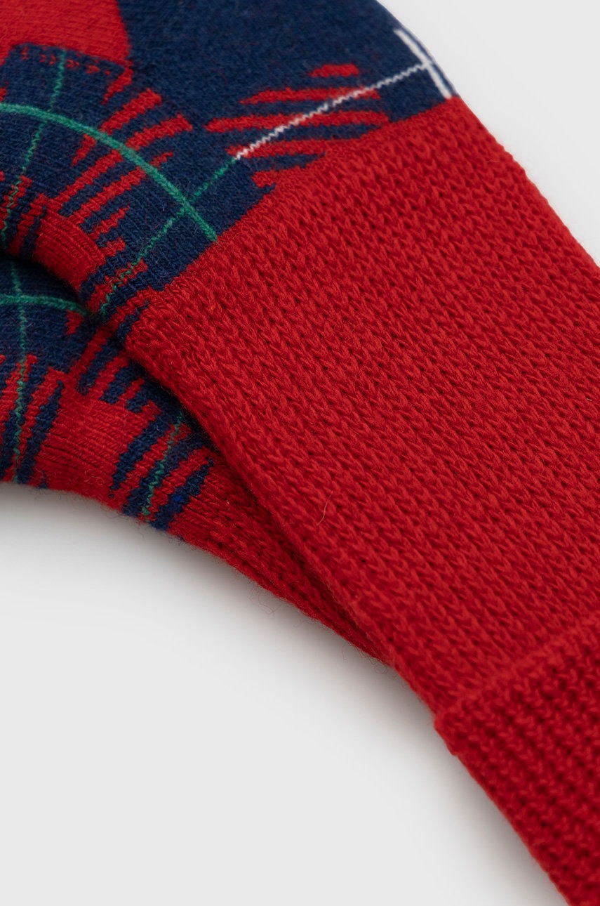 

Шкарпетки з домішкою вовни Happy Socks Business Business колір червоний