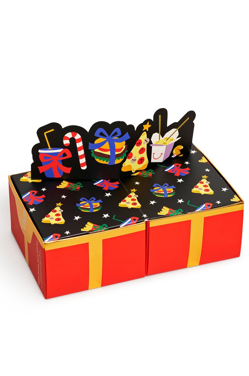 

Чорапи Happy Socks дамски в червено, Червен