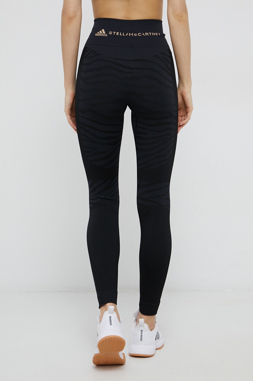 

Леггинсы adidas by Stella McCartney женские цвет чёрный с узором