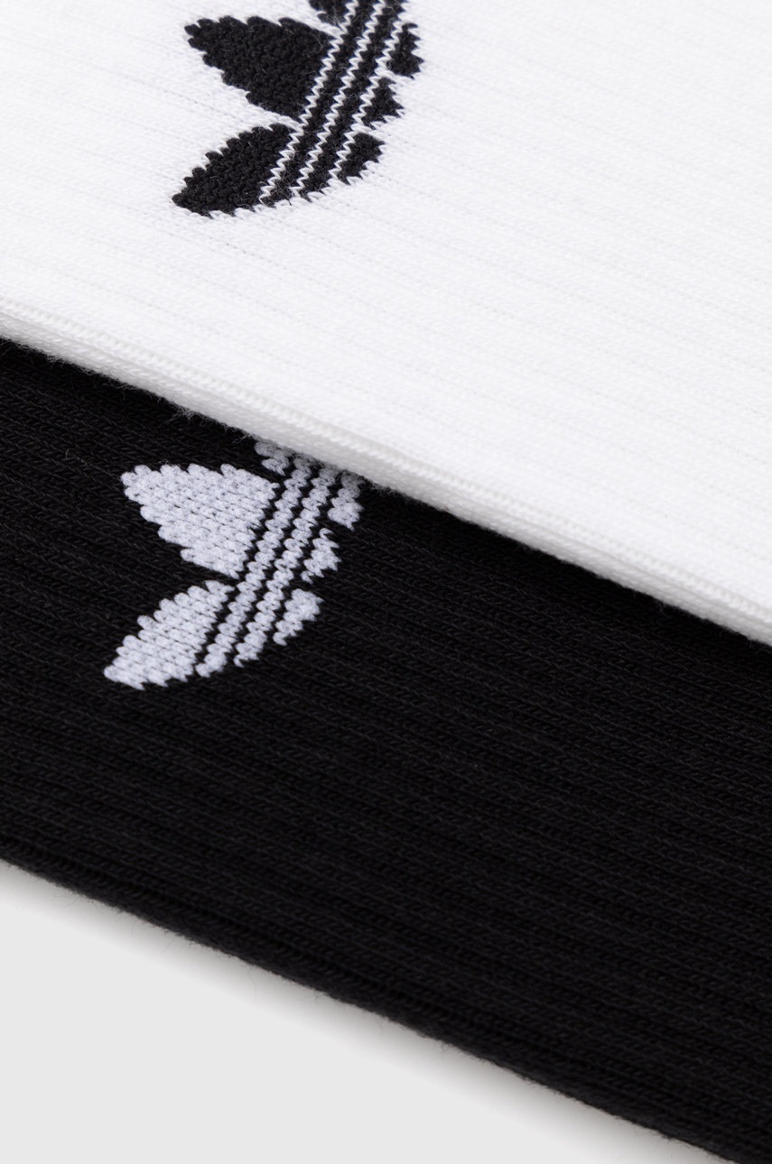 

Шкарпетки adidas Originals (2-pack) жіночі колір білий