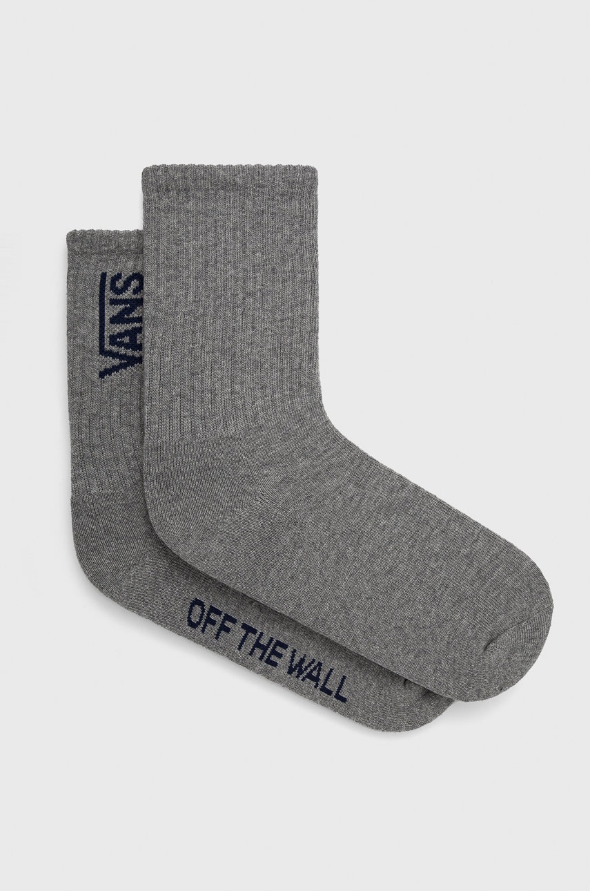 

Чорапи Vans дамски в сиво, Сив