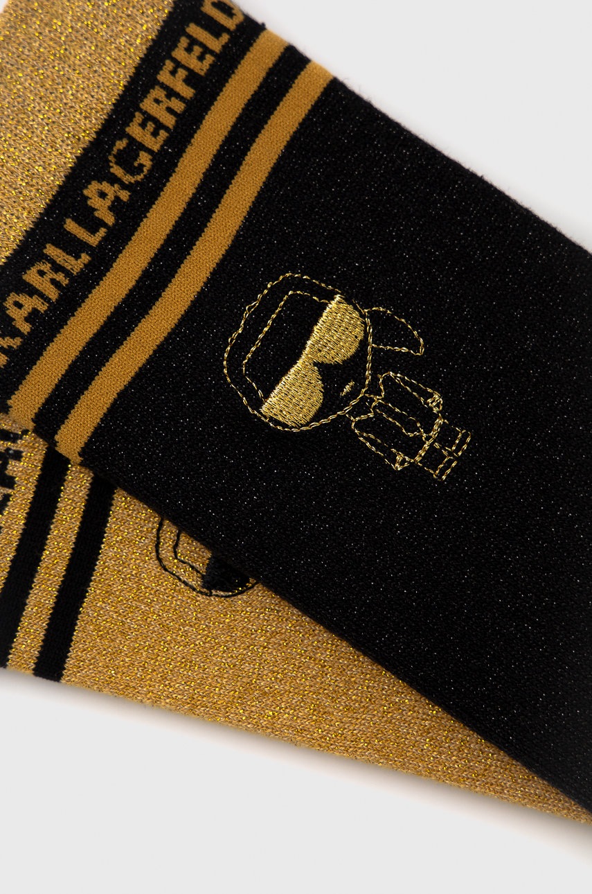 

Носки Karl Lagerfeld женские цвет чёрный
