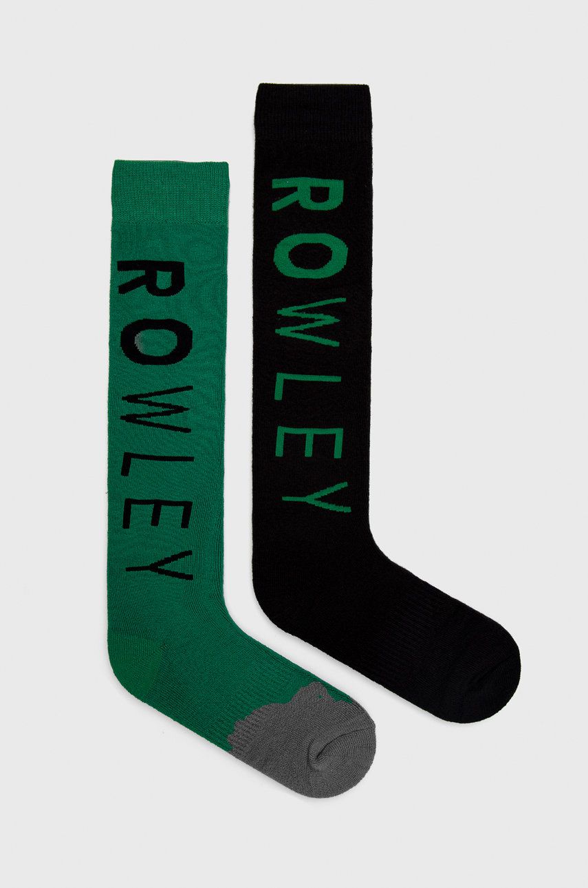 Roxy Ciorapi x Rowley culoarea negru answear.ro imagine megaplaza.ro