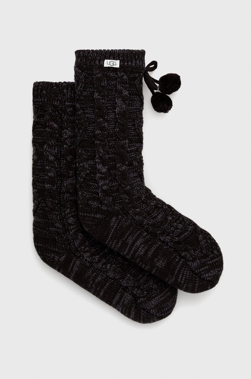 

Чорапи UGG дамски в сиво, Сив