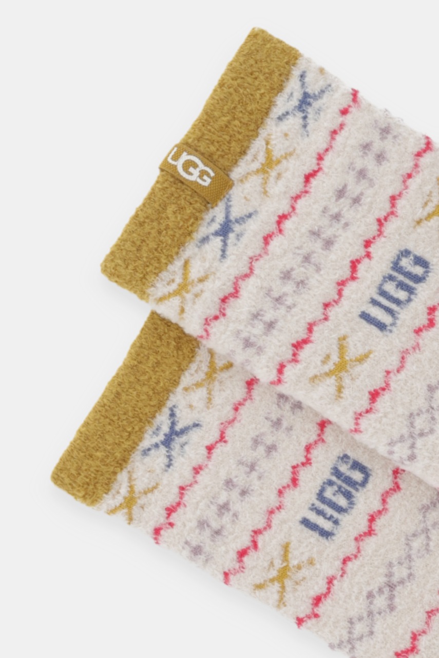 Носки UGG цвет бежевый Носки UGG цвет бежевый