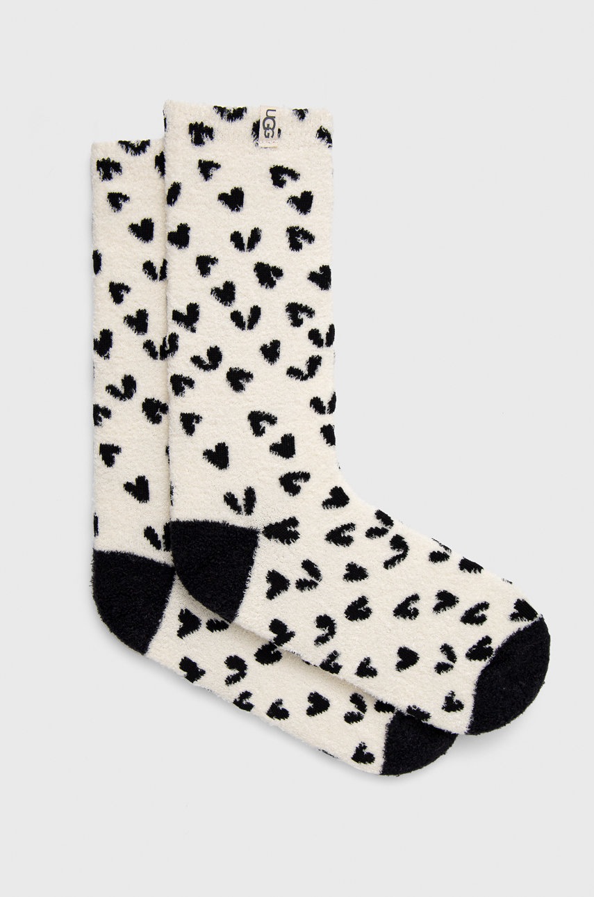 

Чорапи UGG дамски в кремаво, Бежов