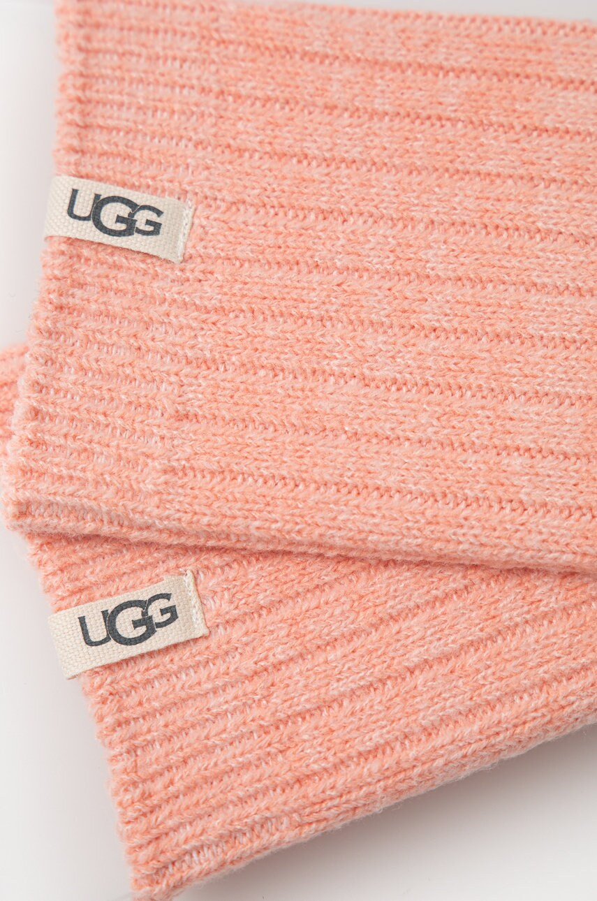 

Шкарпетки UGG жіночі колір рожевий