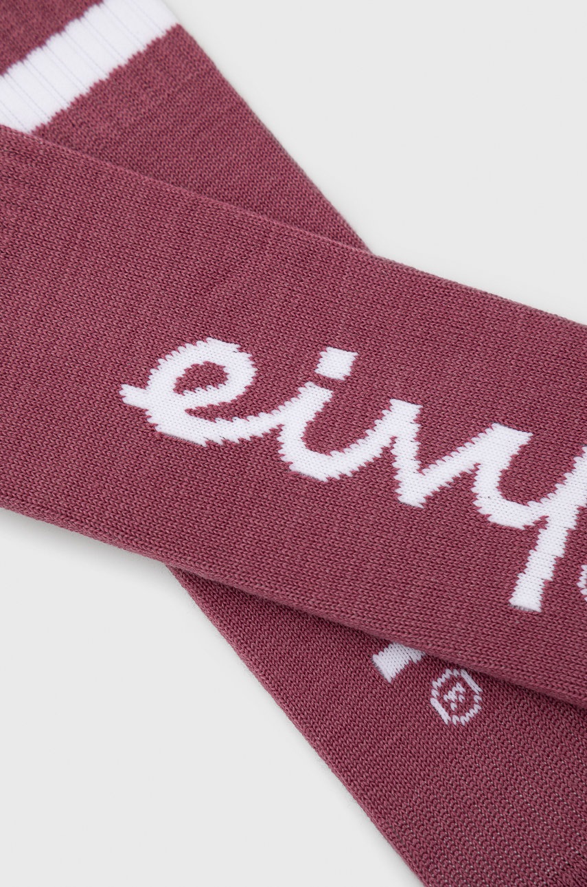 

Носки с примесью шерсти Eivy цвет розовый