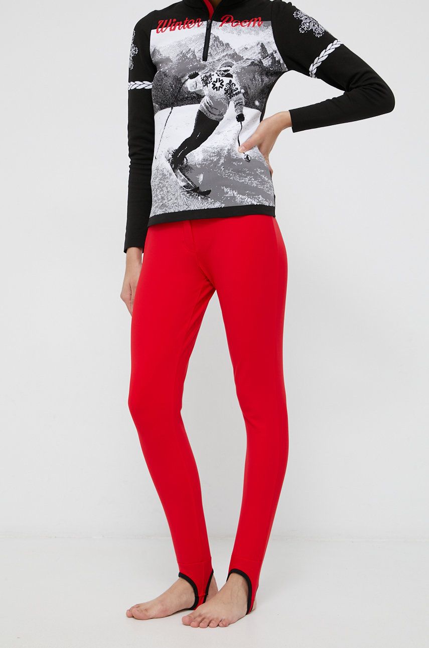 Newland Pantaloni femei, culoarea rosu ANSWEAR ANSWEAR