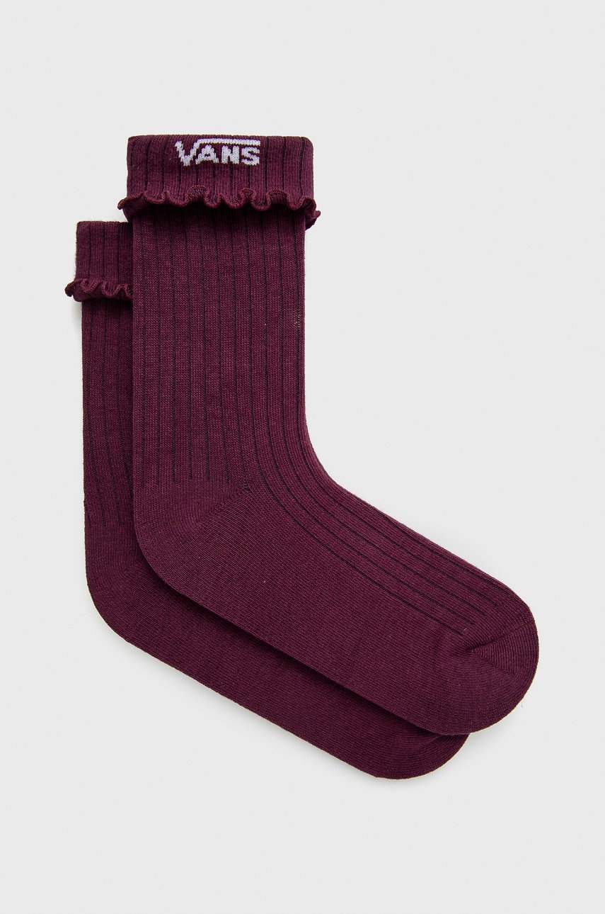 

Чорапи Vans дамски в лилаво, Виолетов