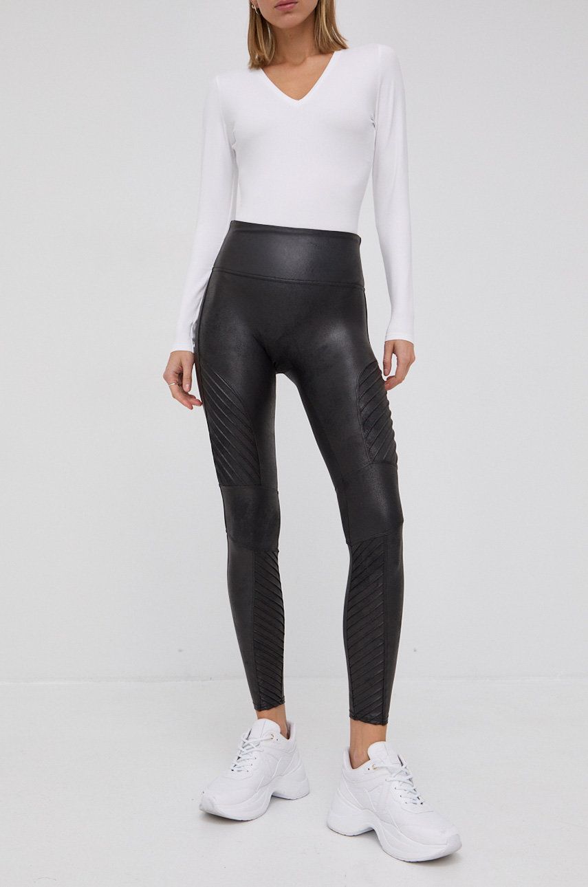 Spanx Leggins modulari femei, culoarea negru answear.ro imagine 2022 13clothing.ro