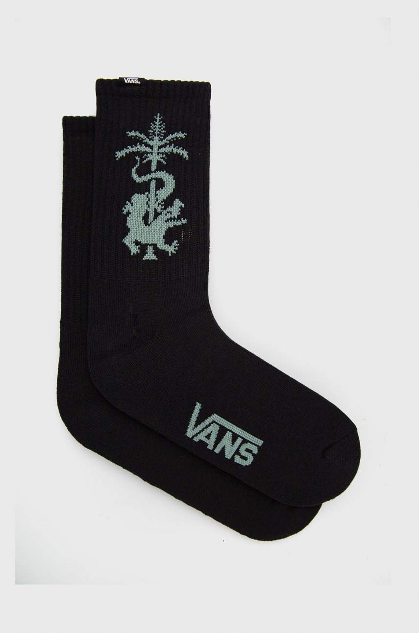 

Чорапи Vans в черно, Черен