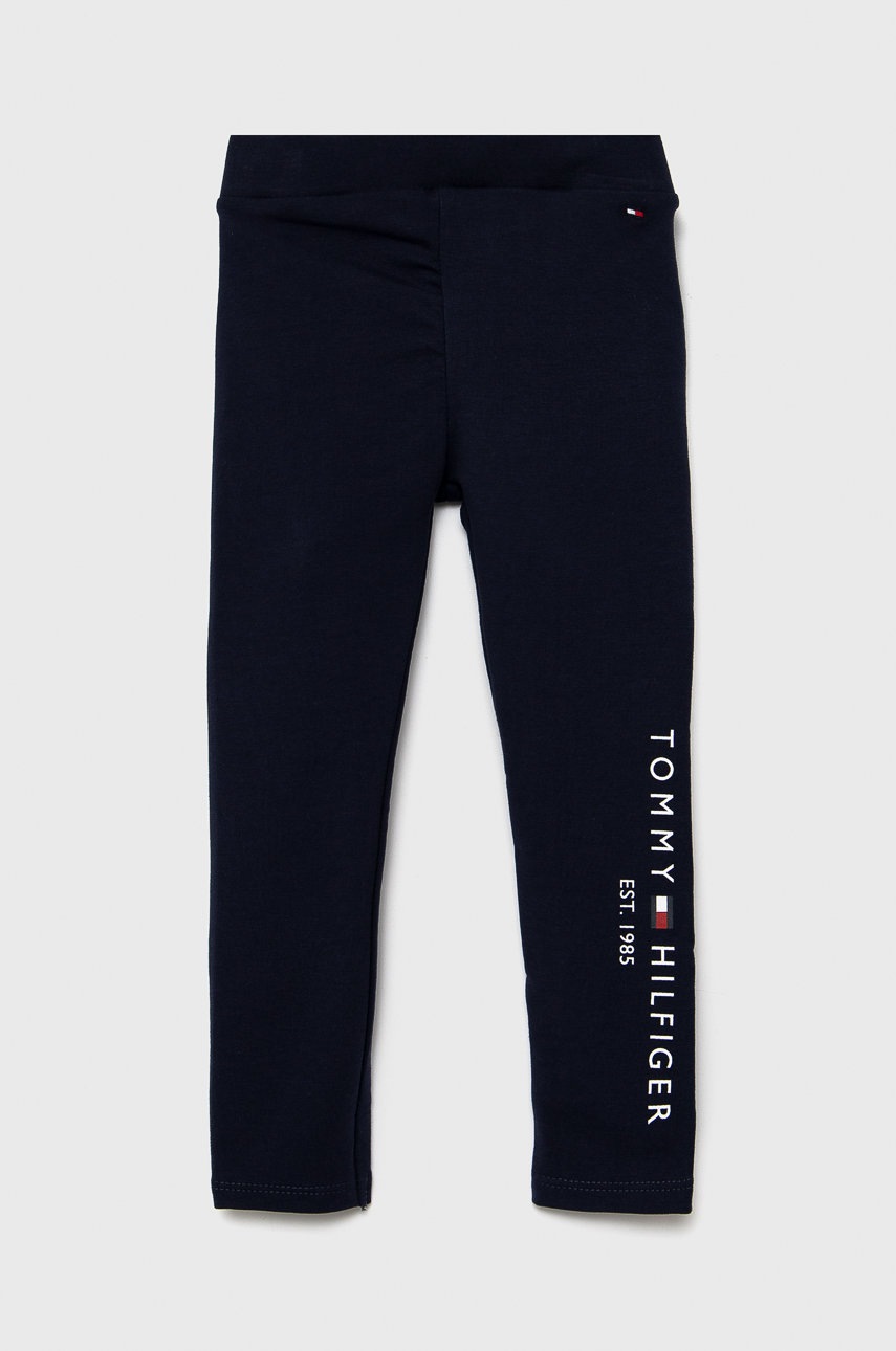 

Детски клин Tommy Hilfiger в тъмносиньо с изчистен дизайн, Тъмносин