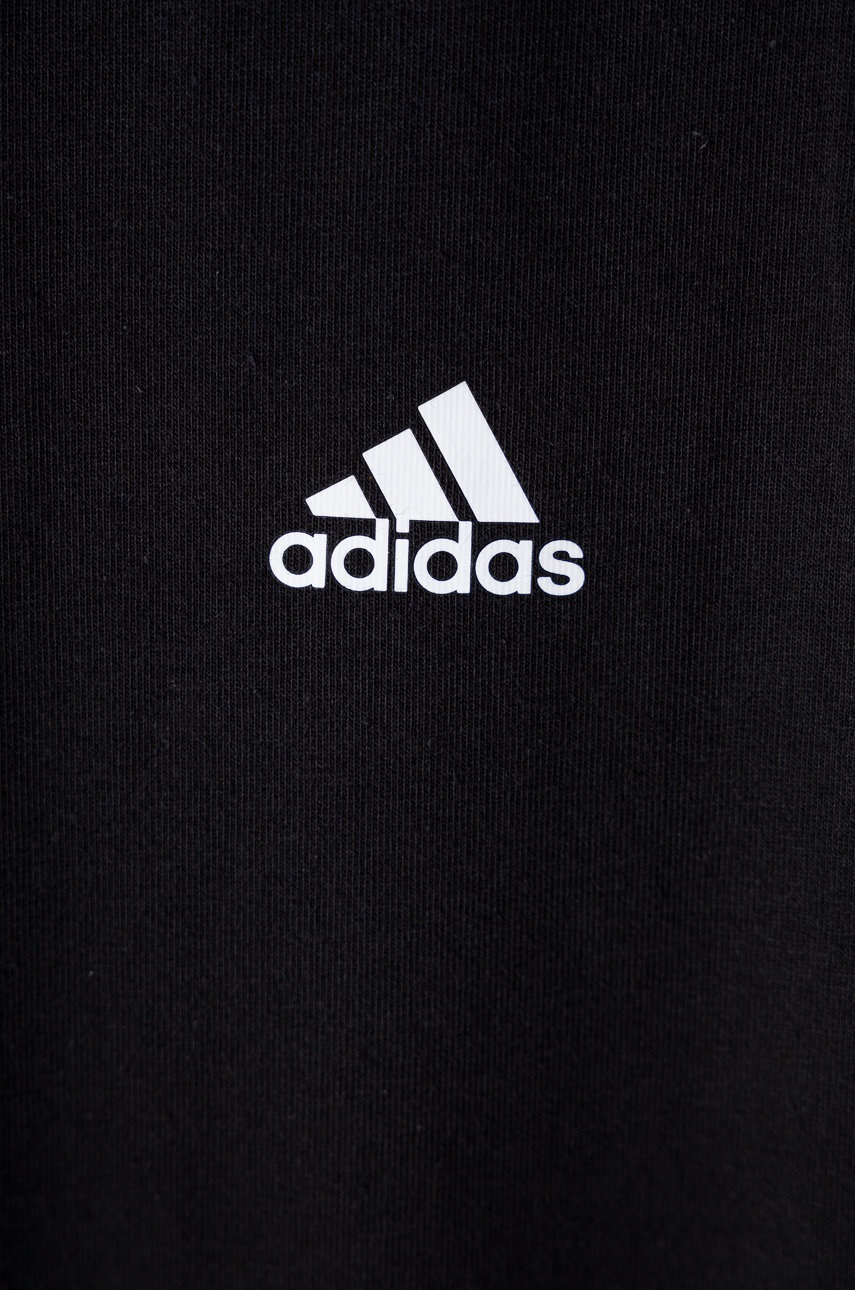 

Детские леггинсы adidas цвет чёрный с принтом