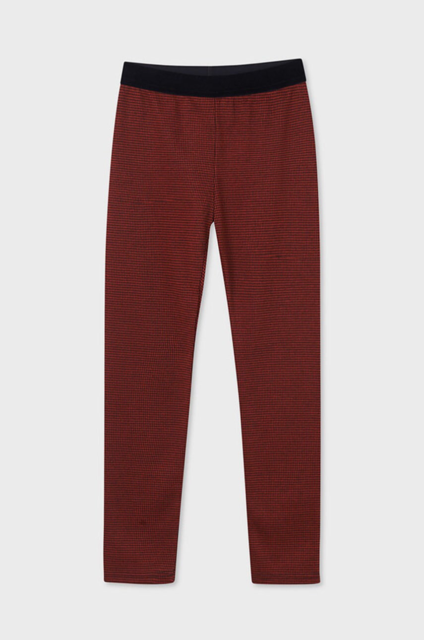 Mayoral leggins copii culoarea rosu