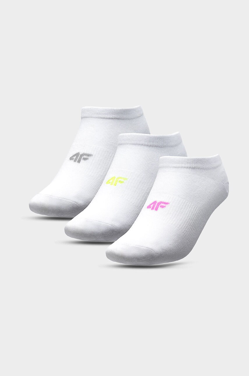 

4F - Детски чорапи (3 чифта), Бял