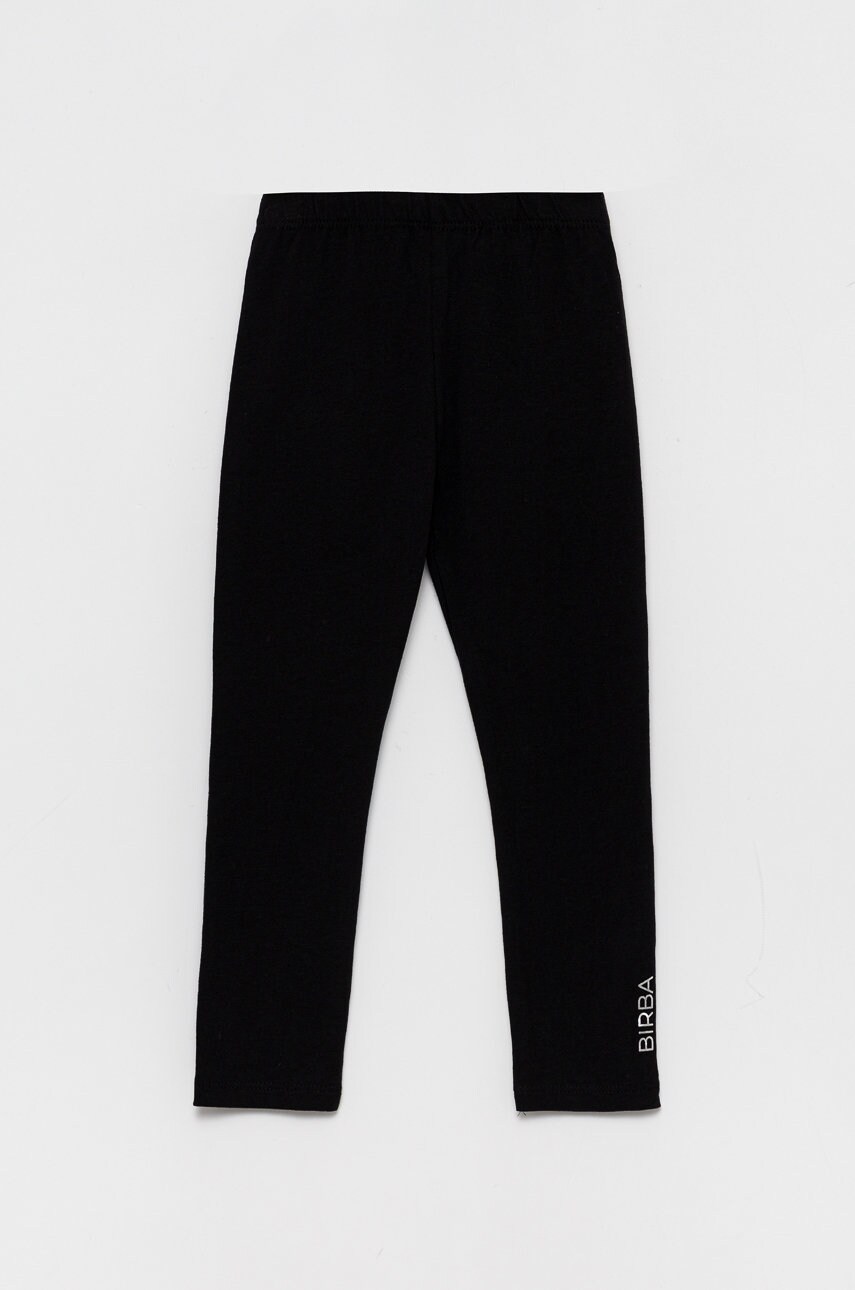 Birba&trybeyond leggins copii culoarea negru, cu imprimeu
