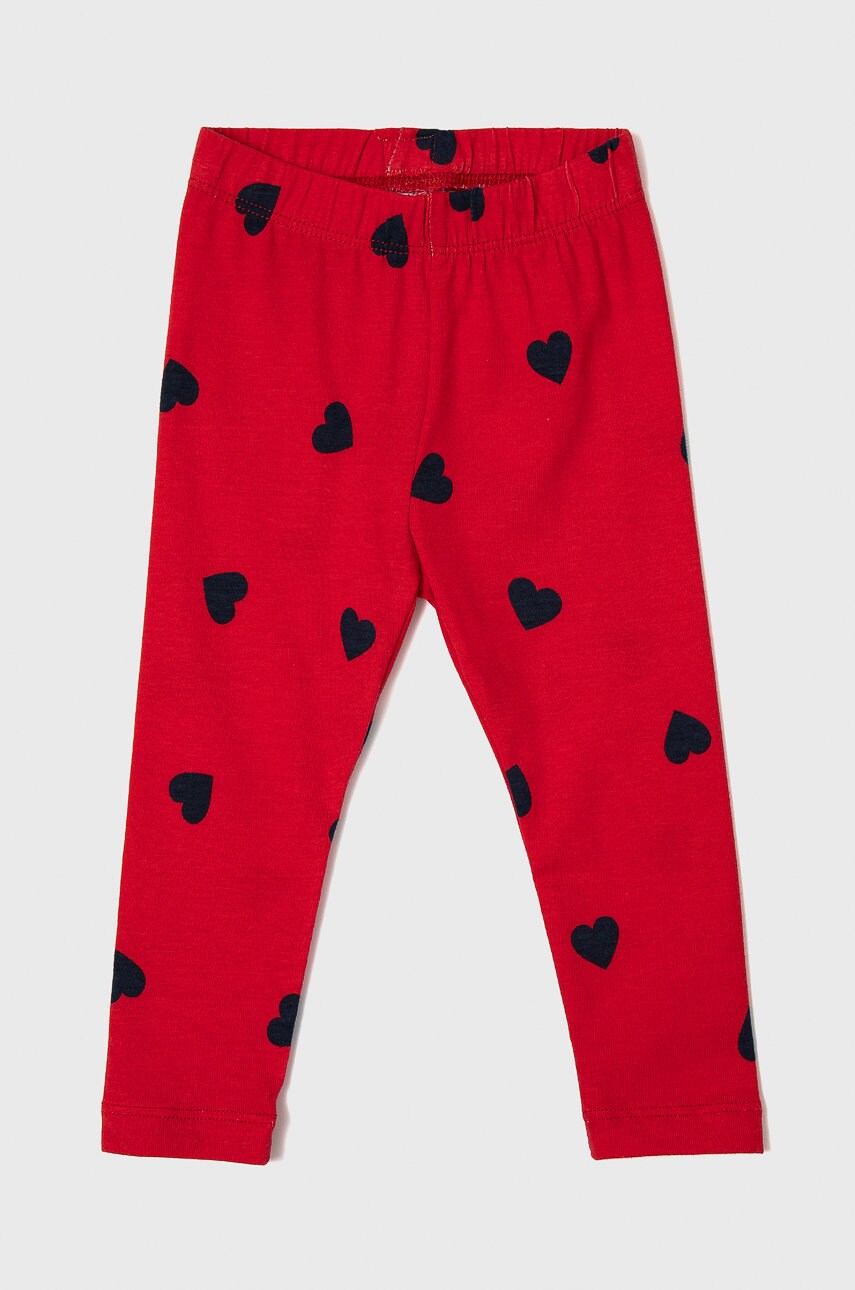 Gap leggins copii culoarea rosu, modelator