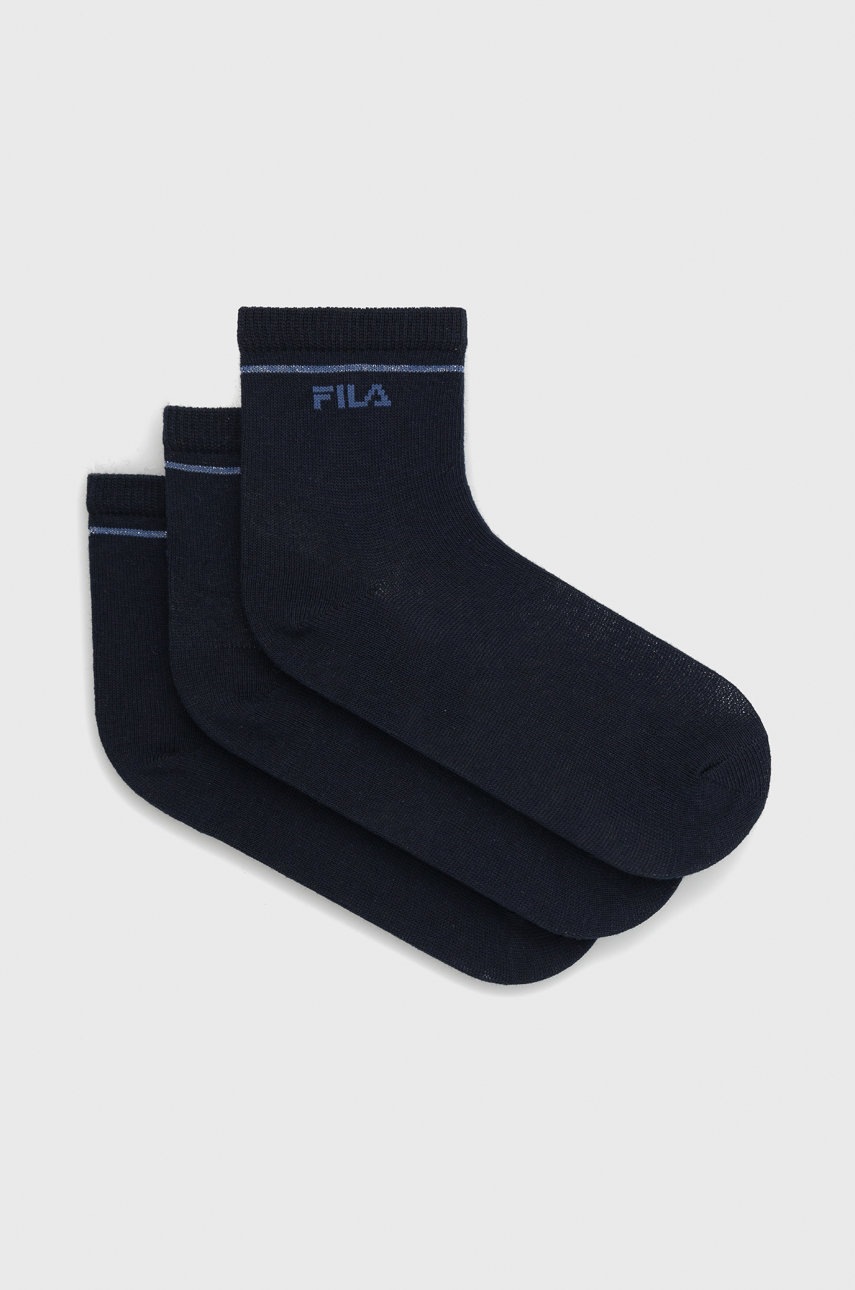 

Детски чорапи Fila (3 чифта) в тъмносиньо, Тъмносин