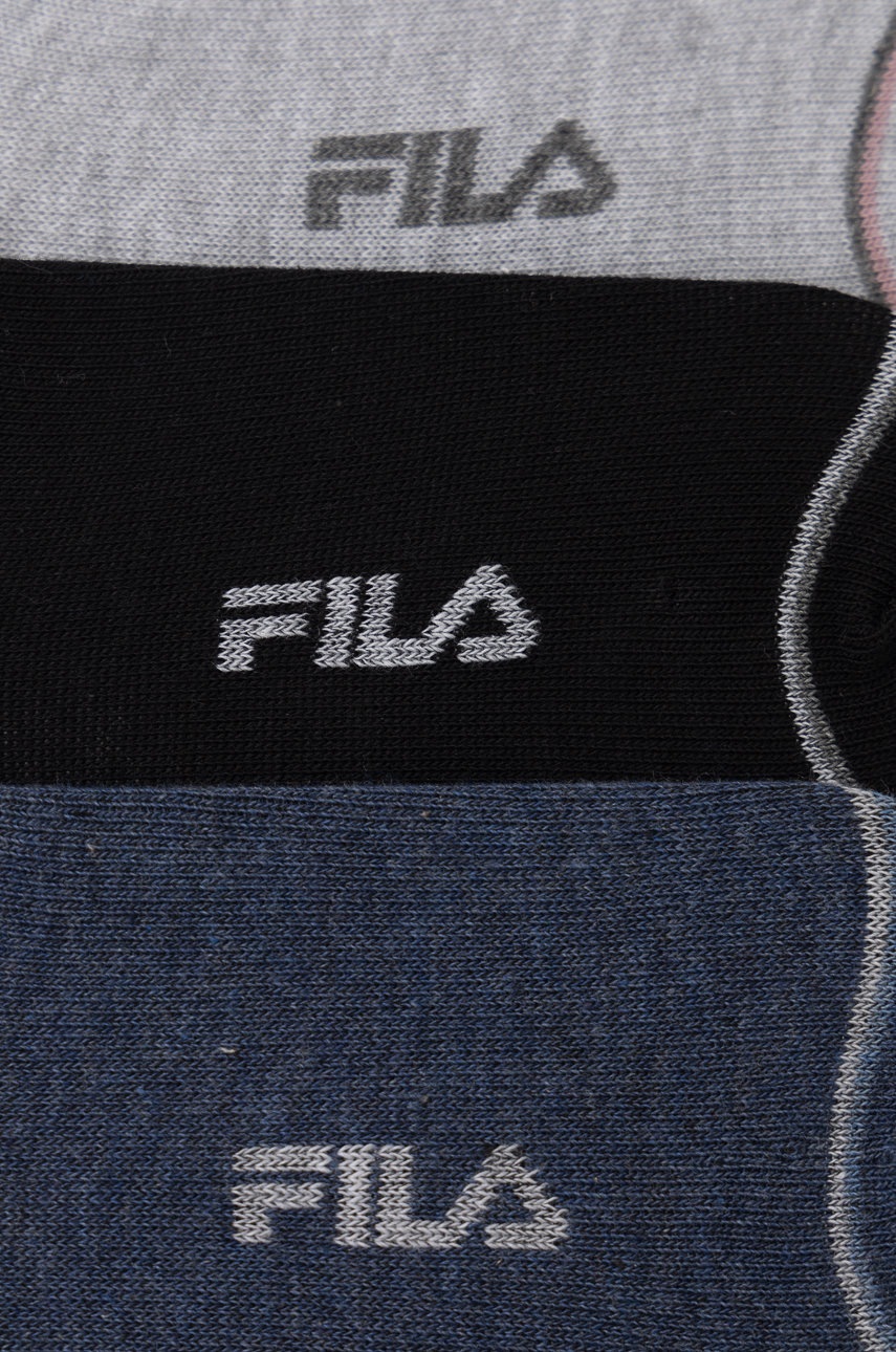 

Детские носки Fila (3-pack) цвет чёрный