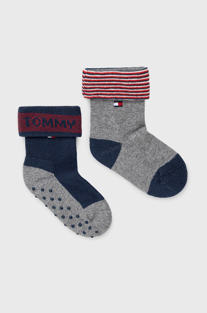 

Детски чорапи Tommy Hilfiger (2 чифта) в тъмносиньо, Тъмносин