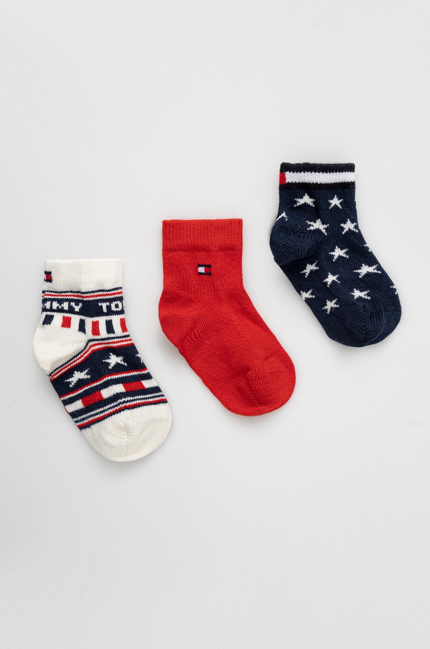 

Детски чорапи за ботуши Tommy Hilfiger в тъмносиньо, Тъмносин
