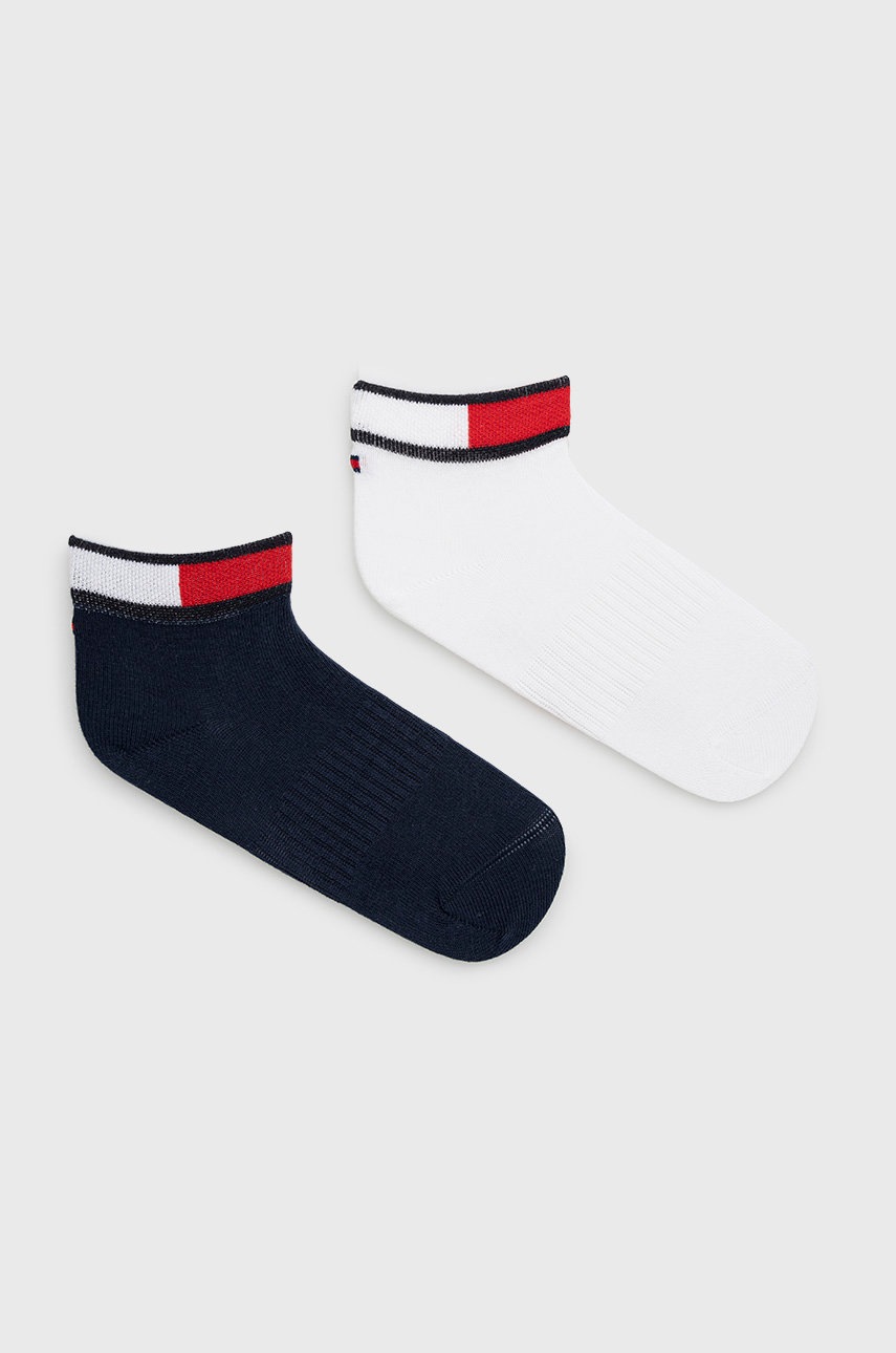 

Детски чорапи Tommy Hilfiger (2 чифта) в бяло, Бял