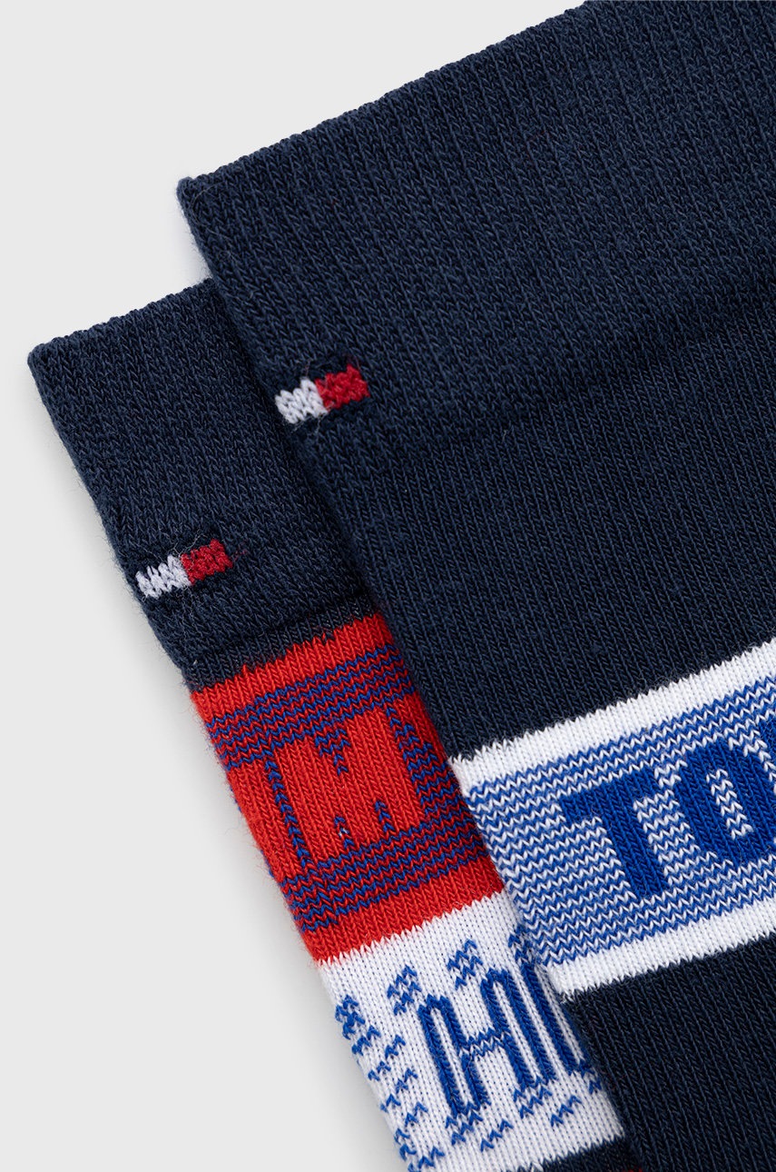 

Детские носки Tommy Hilfiger (2-pack) цвет синий