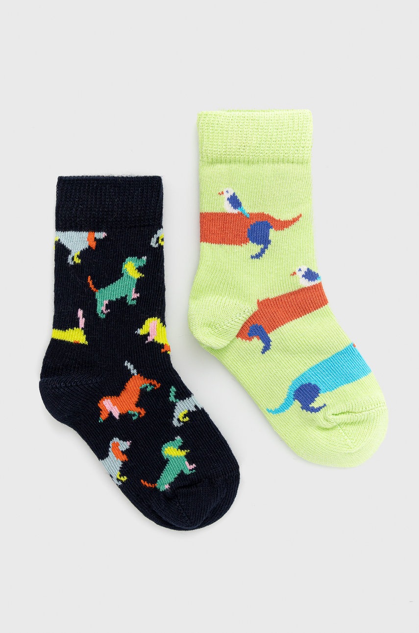 

Детски чорапи Happy Socks Kids Dogs (2 чифта), Многоцветен