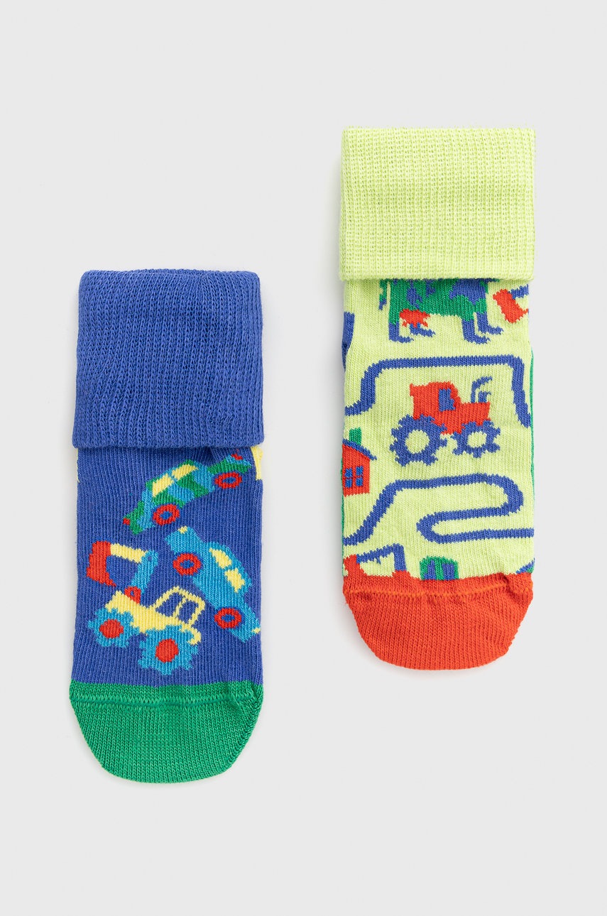 

Детски чорапи Happy Socks Countryroads Anti Slip (2 чифта), Многоцветен