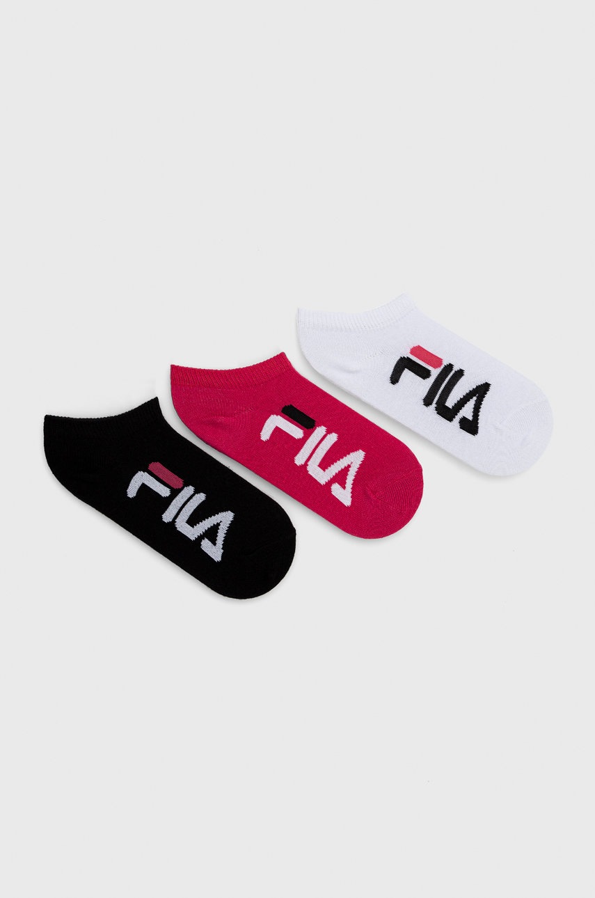 

Дитячі шкарпетки Fila колір рожевий