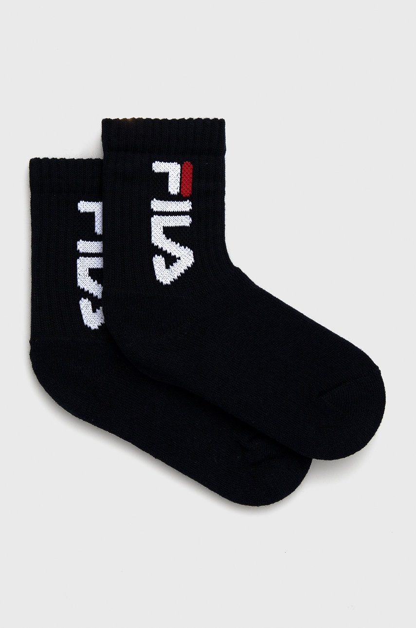 

Детски чорапи Fila (2 чифта) в тъмносиньо, Тъмносин